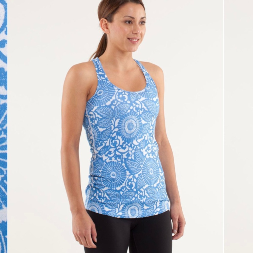 Lululemon Racer Back Tank - Blue - Picture 3 of 10